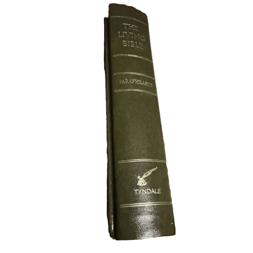 The‎ Living Bible Paraphrased 1973 Tyndale Hardcover VTG Religion Christian